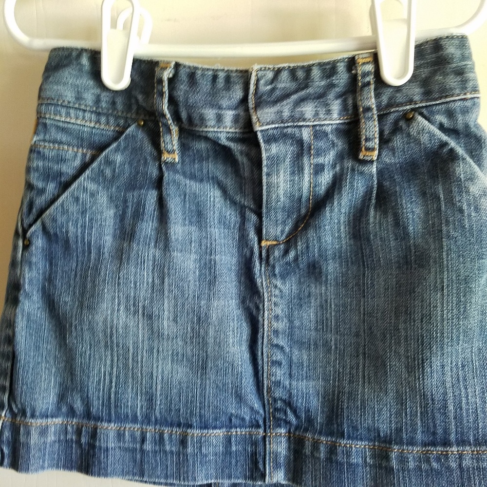 Old Navy Girls Blue Jean Skirt
